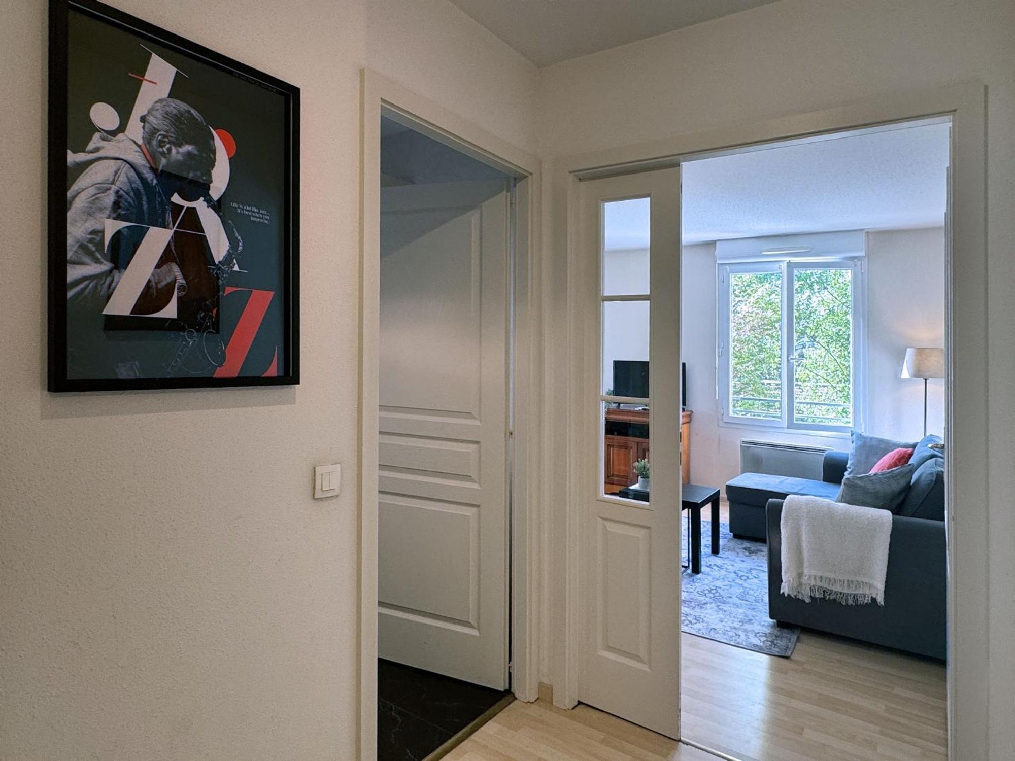 Joli 3P Avec Terrasse Et Garage Proche Centre Apartment สตราสบูร์ก ภายนอก รูปภาพ