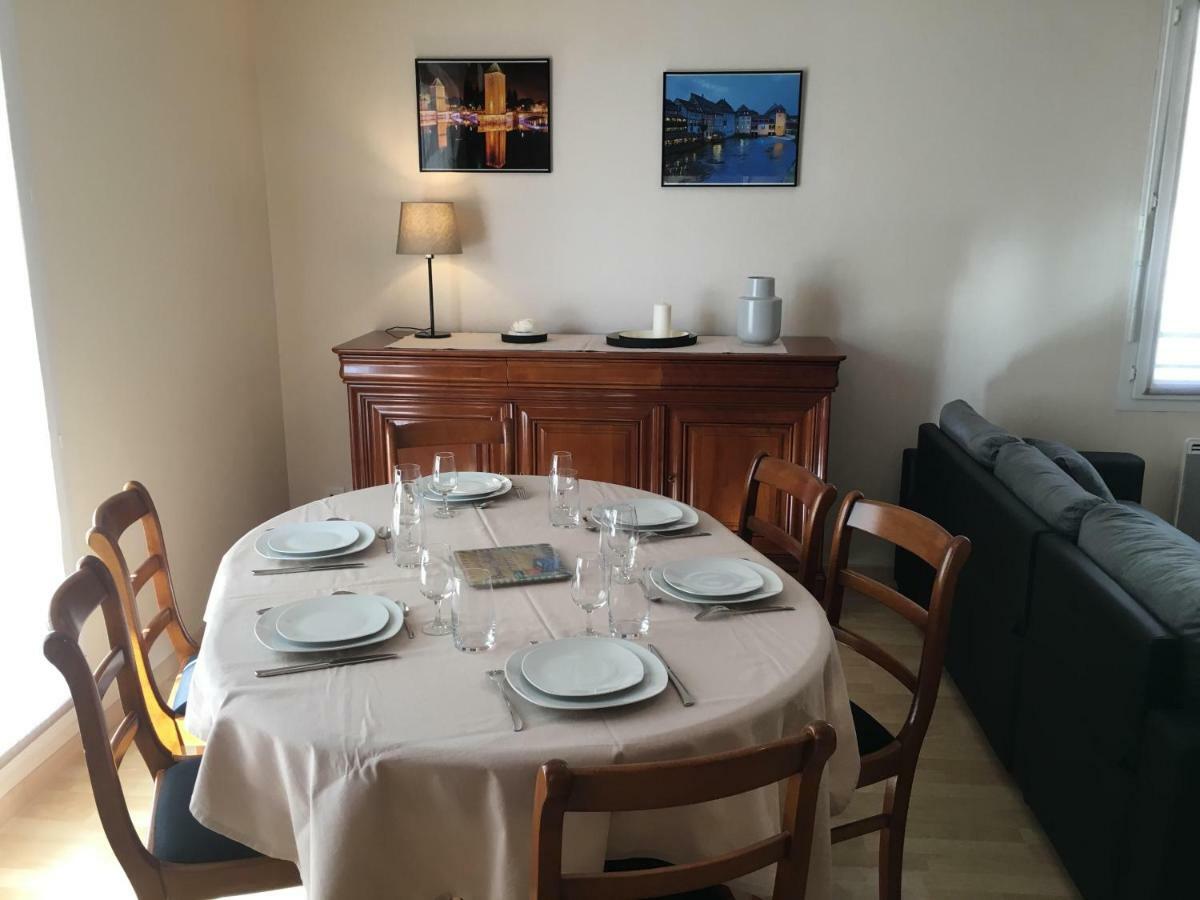Joli 3P Avec Terrasse Et Garage Proche Centre Apartment สตราสบูร์ก ภายนอก รูปภาพ